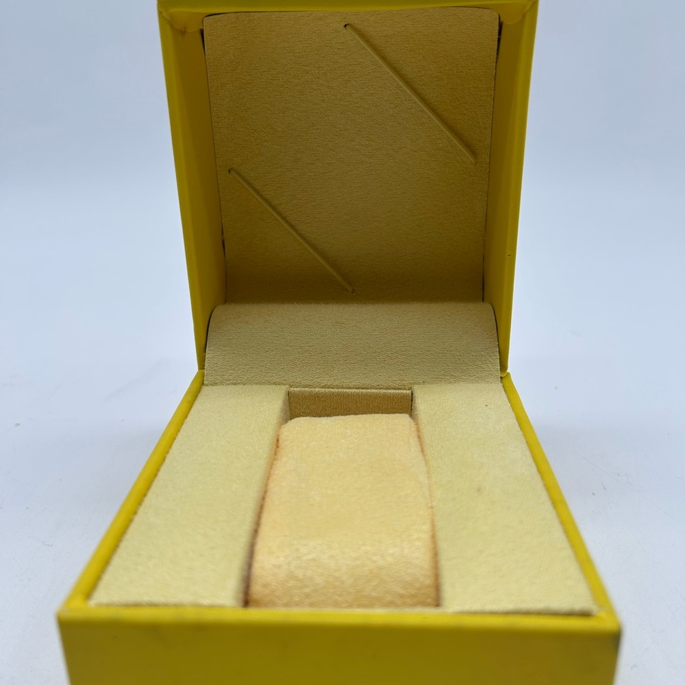 Invicta Authentic Yellow Watch Box Storage Presentation Display - Picture 5 of 11